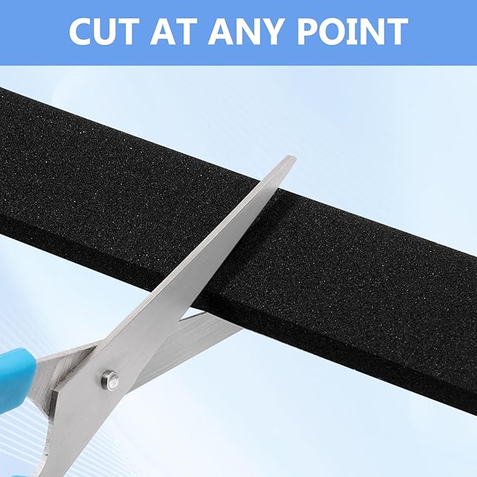 Weather Stripping Door Seal Strip- 2 Inch X 1/8 Inch X 26Feet, Strong Adhesive - Image 4