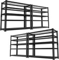 Storage Shelves Heavy Duty, 5-tier Adjustable Metal Industrial Utility Shelf by ROOMTEC