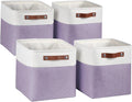 Univivi 10.5 Inch Fabric Cube Bins by Univivi