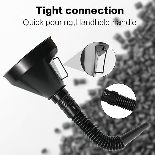 4 PcsOil Funnel Kit, Car Oil Funnels - Image 5
