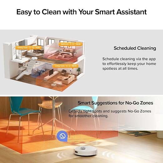 roborock Q7 M5+ Robot Vacuum and Mop, Upgraded from Q5 Max+, 7 Weeks - Image 8