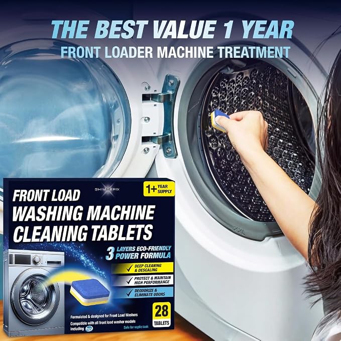 Washing Machine Cleaner Descaler 28 Pack - Image 9
