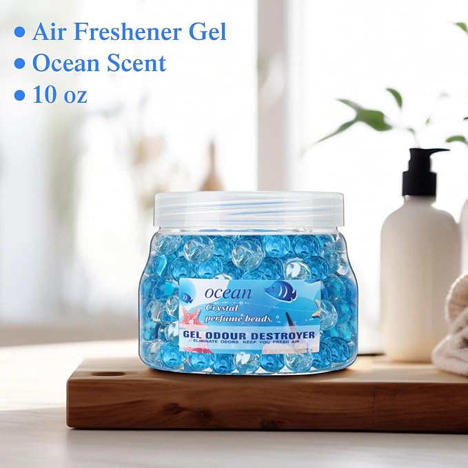 Timgle 12 Pack Odor Eliminator Gel Beads Bulk 10 Ounces Air Freshener Gel Beads - Image 3