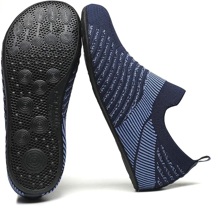 Adult Indoor House Slippers Socks Lightweight Non Slip Grip House Home Shoes - Image 6