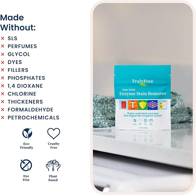 Truly Free Enzyme Laundry Stain Remover - Image 5