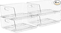 Sorbus Stackable Storage Bins Open Front by Sorbus