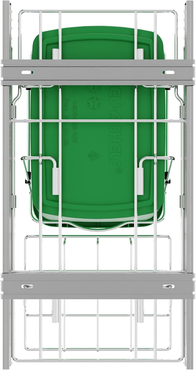 Rev-A-Shelf Pullout Trash Can for Kitchen Cabinets 35 Qt Garbage Waste - Image 8