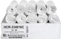 Aluf Plastics High Density Trash Bags, 33 Gallon, 16 Micron, by AlufPlastics