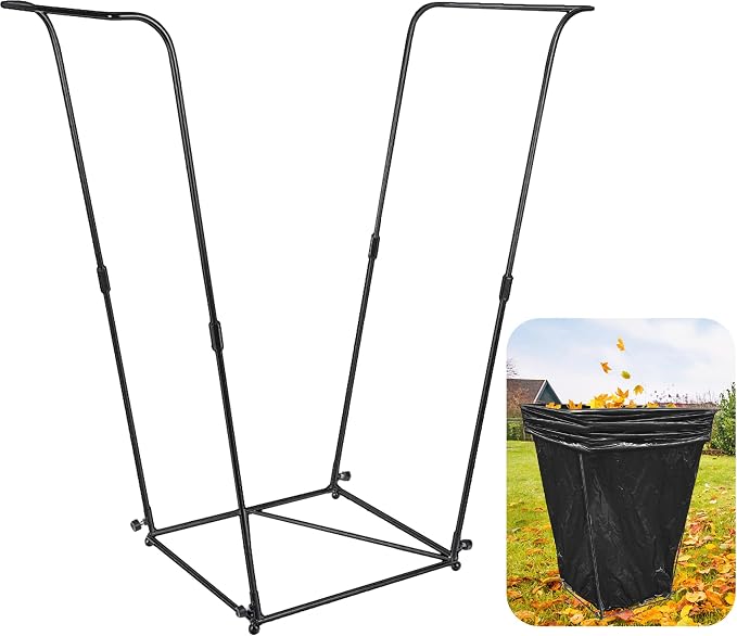1pc Metal Trash Bag Holder by LFUTARI