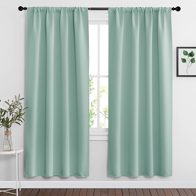 RYB HOME Rod Pocket Blackout Curtains by RYBHOME