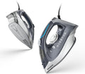 Steam Iron for Clothes Rapid Heating, 1700W Iron Burst of Steam, Non-Stick by IRONDAY