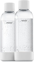 Mysoda Carbonating Bottles 2Pck 1L by Mysoda