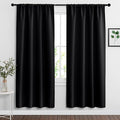 RYB HOME Blackout Curtains for Living Room, Large Window Shades for Bay Window by RYBHOME