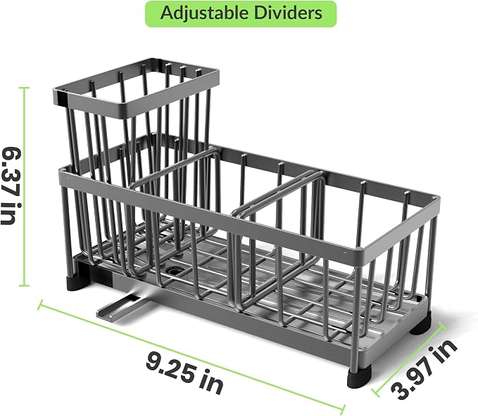 Self-Draining Kitchen Sink Caddy - Image 7