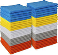 AIDEA Microfiber Cleaning Cloth 50PK, Dusting Cloth Drying Towel, All Purpose by AIDEAHOME