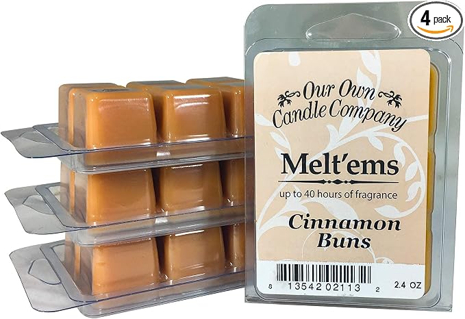 Our Own Candle Company Premium Wax Melt, Hot Buns, 6 Cubes, 2.4 oz by OurOwnCandleCompanycandles