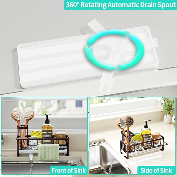 HapiRm Sponge Holder for Kitchen Sink - Image 2