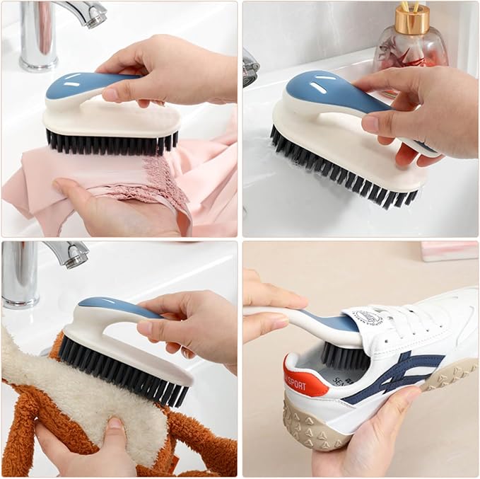 Soft Bristle Scrub Cleaning Brush Stain Remover Brush Fabric Cleaning Brush - Image 6