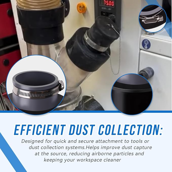 2.5'' Dust Collection Ports Port Compatible - Image 4