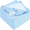 KLNYOO Microfiber Glass Cleaning Cloths Lint Free Streak Free Quickly and by KLNYOO