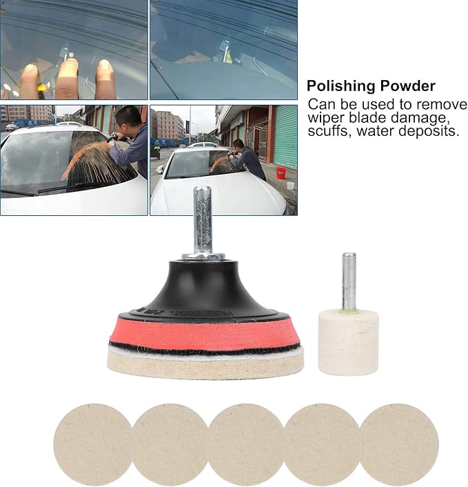 Cerium Oxide Glass Scratch Remover, Windshield Scratch Remover, 100g Cerium - Image 3
