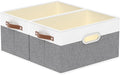 Yawinhe Fabric Storage Baskets, Foldable Closet Organizer by Yawinhe