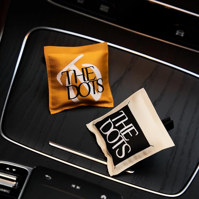 THEDOTS Series Coconut Lychee Car Vent Clip, Fabric Sachet Air Freshener - Image 4