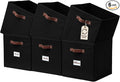 DECOMOMO Storage Cubes, Fabric Organizer Bins by DECOMOMO