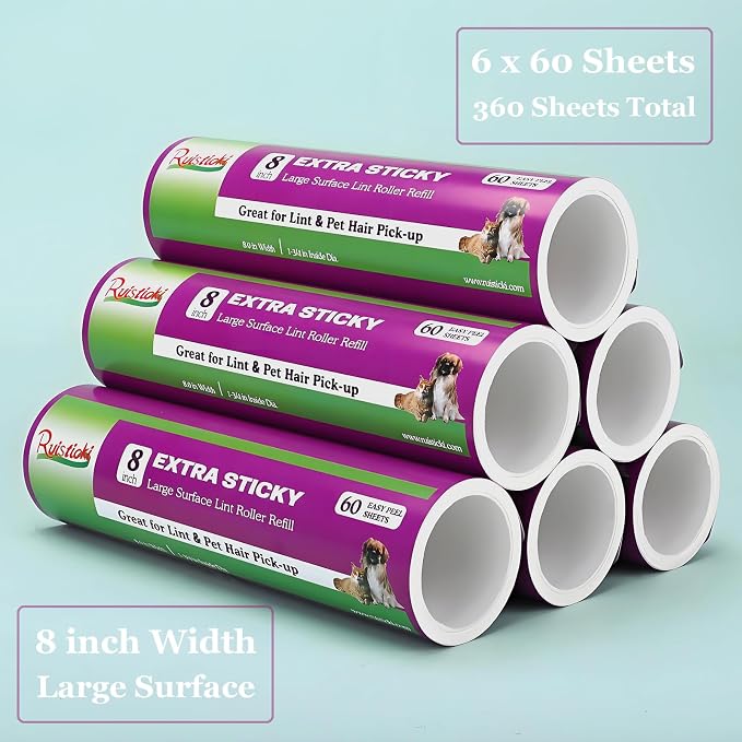 8 inch Large Surface Roller Refill Compatible - Image 2