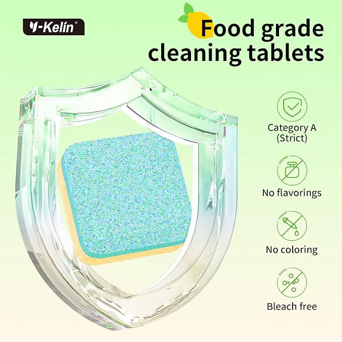 Dishwasher Cleaner and Deodorizer Tablets 24 Pack - Image 6