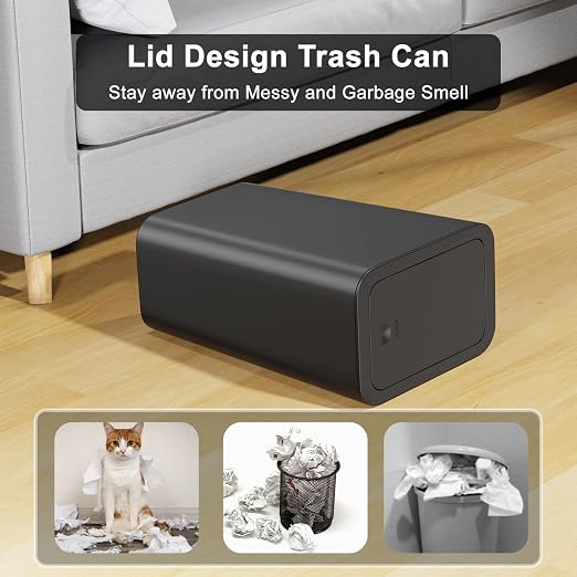 N. NETDOT 3 Pack 10 Liter Small Trash Can - Image 5