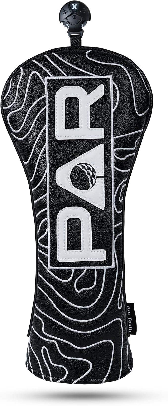 Big Teeth Golf Club Covers Full Set Driver Headcover Fairway Wood Hybrid Golf by BigTeeth