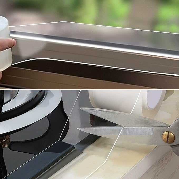 Transparent Window Weather Sealing Tape 2inch*33ft Weather Stripping - Image 6