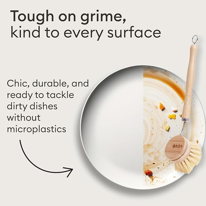 Vove Bamboo Dish Brush, FSC-Certified - Image 3