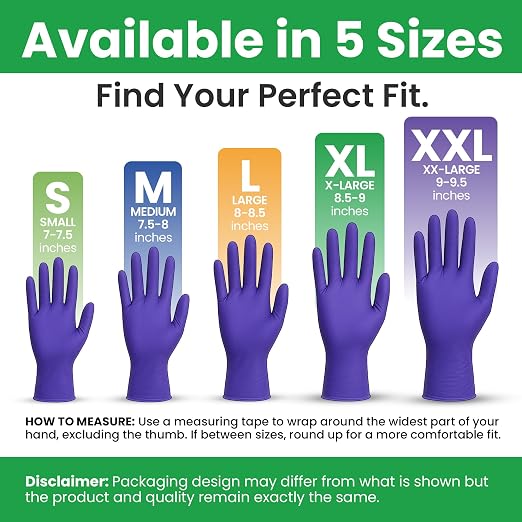 SafeWay Nitrile Disposable Gloves — Multi-Purpose Powder-Free, Medical Use - Image 7