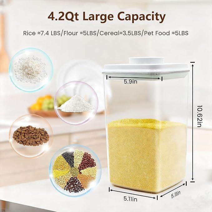 Pop Airtight Food Storage Containers Set - Image 3