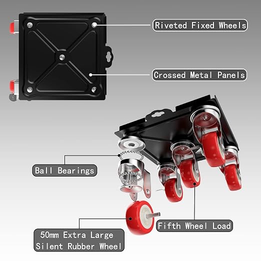 【Upgrade Large】 Furniture Dolly, Furniture Movers - Image 3