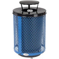 Global Industrial Outdoor Diamond Steel Trash Can by GlobalIndustrial