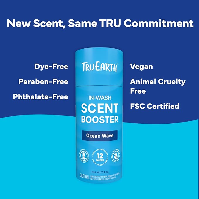 Tru Earth | Scent Booster | Ocean Wave | Odor Protection | 7.1oz - Image 3
