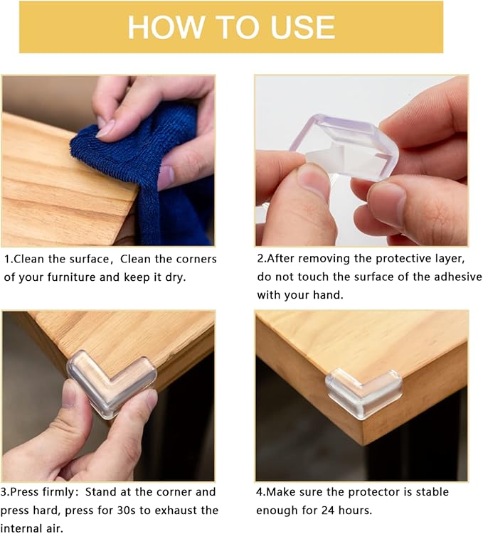 8 Pack Corner Protector for Baby - Image 2