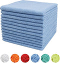 Tricol Clean Microfiber Cleaning Cloth, 12 Pack Ultra-Thick Cleaning Rags by TricolClean