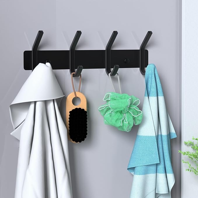 VAEHOLD Wall Hooks, Heavy Duty Aluminum Towel Hooks - Image 3