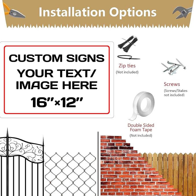 Custom Aluminum Weatherproof Metal Sign - Image 4