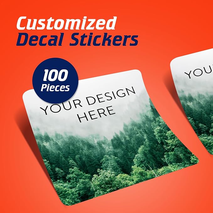 100 Custom Vinyl Stickers - Image 2