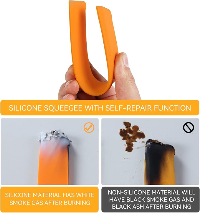 Shower Squeegee for Glass Doors, Bathroom Squeegee for Shower, Window Squeegee - Image 3