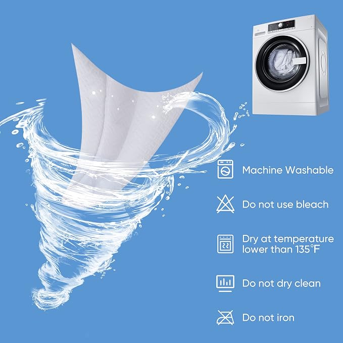 Hanherry 100% Waterproof Mattress Protector Full Size, Mattress Cover 3D Air - Image 6