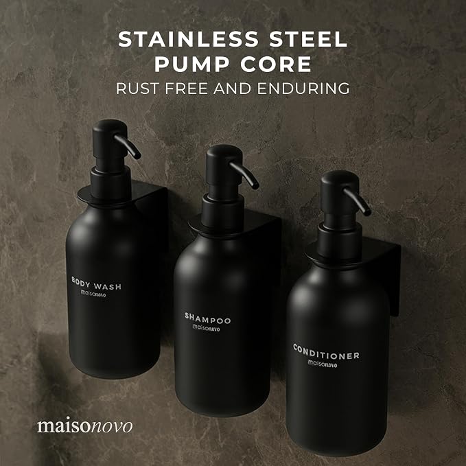 MaisoNovo Shampoo and Conditioner Dispenser - Image 4