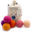Friendsheep Wool Dryer Balls, Organic Reusable Fabric Softener Alternative by Friendsheep