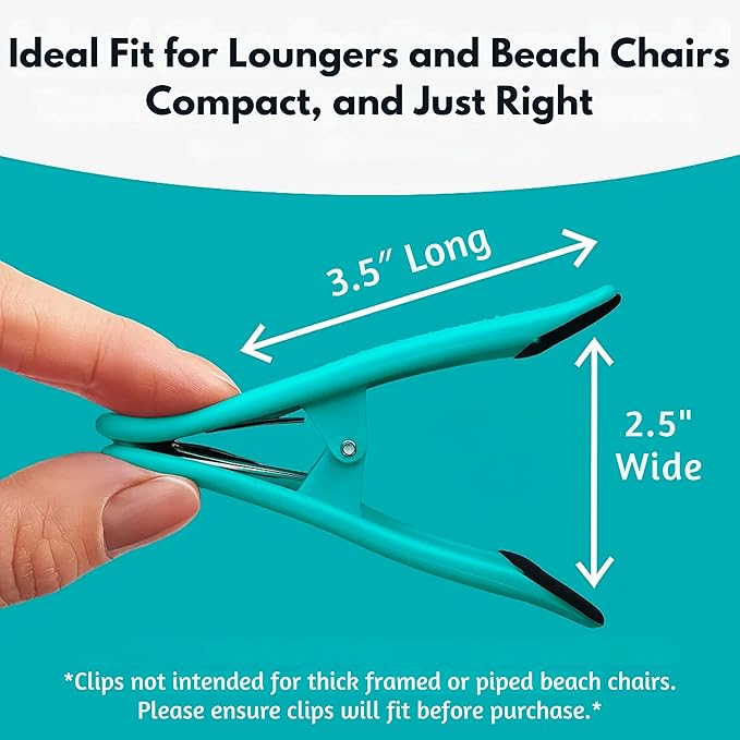 CoreClips Towel Clips for Beach Chairs - Image 4