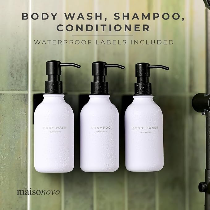 MaisoNovo Shampoo and Conditioner Dispenser - Image 5